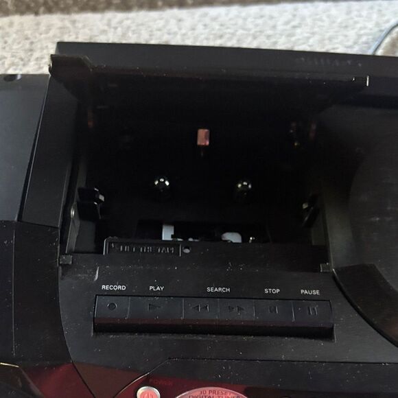 Vintgage Philips AZ2045 Black CD Soundmachine Digital Equalizer cassette player - Picture 6 of 15